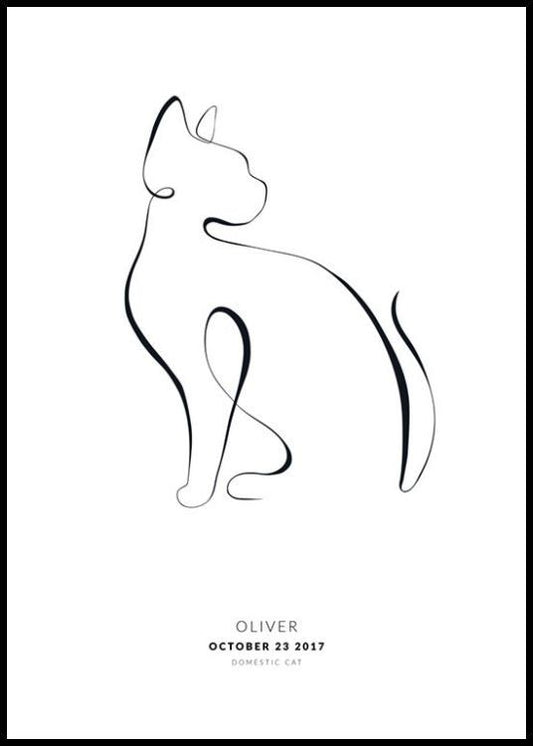 My Cat Devon Rex Personal Poster