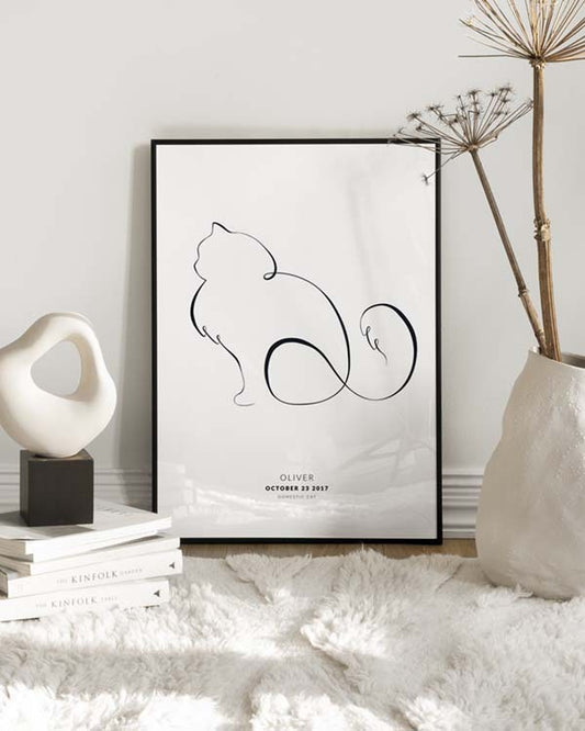 My Cat Siberian Cat Personal Poster