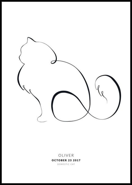 My Cat Siberian Cat Personal Poster