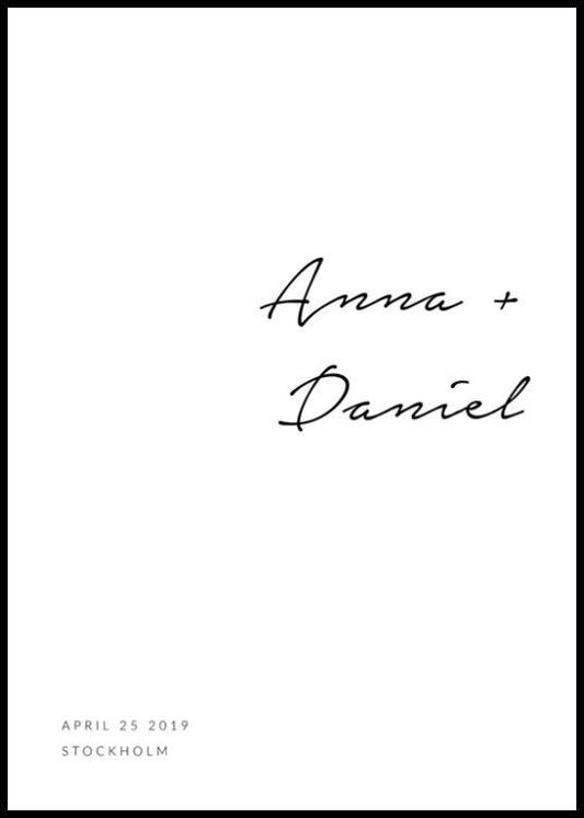 You And Me Personal Poster