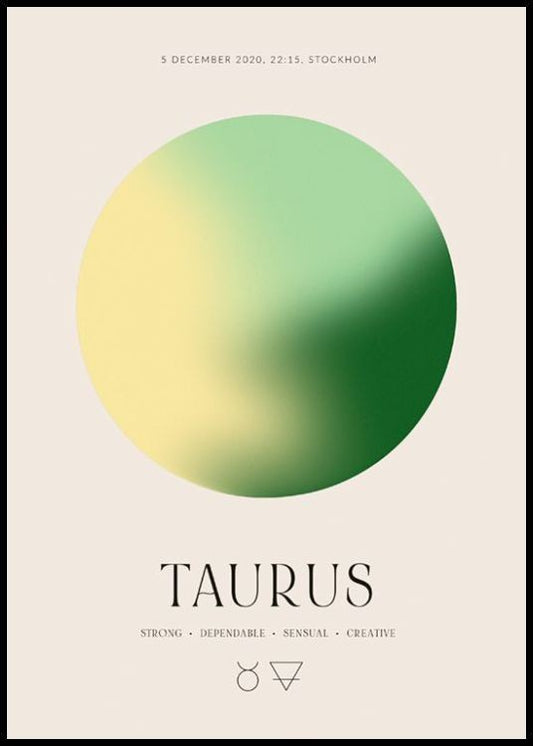 Aura Energy Taurus Personal Poster