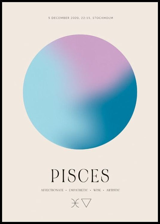 Aura Energy Pisces Personal Poster