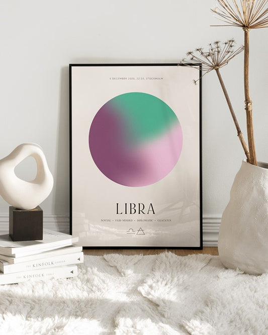 Aura Energy Libra Personal Poster