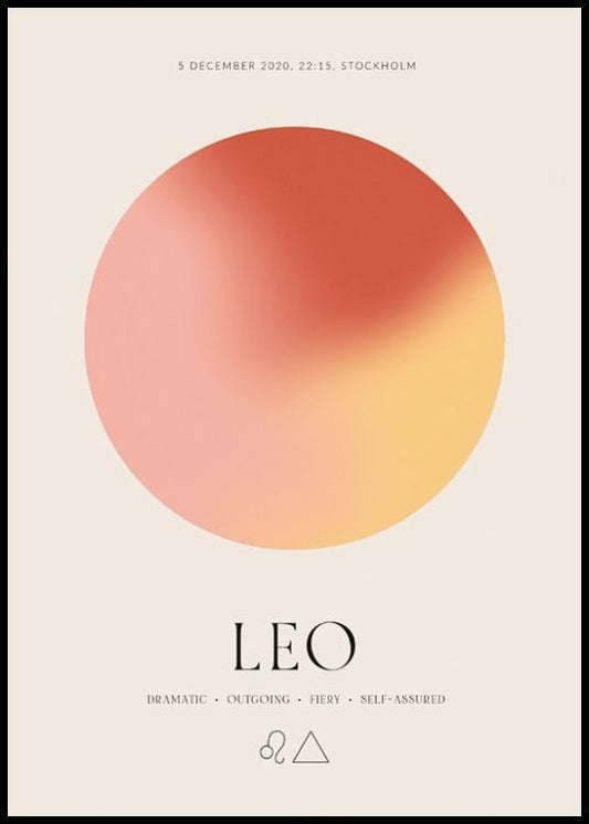 Aura Energy Leo Personal Poster