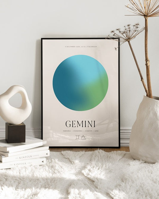 Aura Energy Gemini Personal Poster