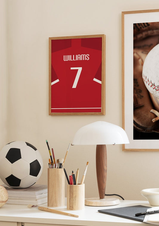 Football Shirt No1 Personal Poster