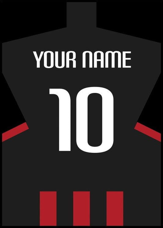 Football Shirt No4 Personal Poster