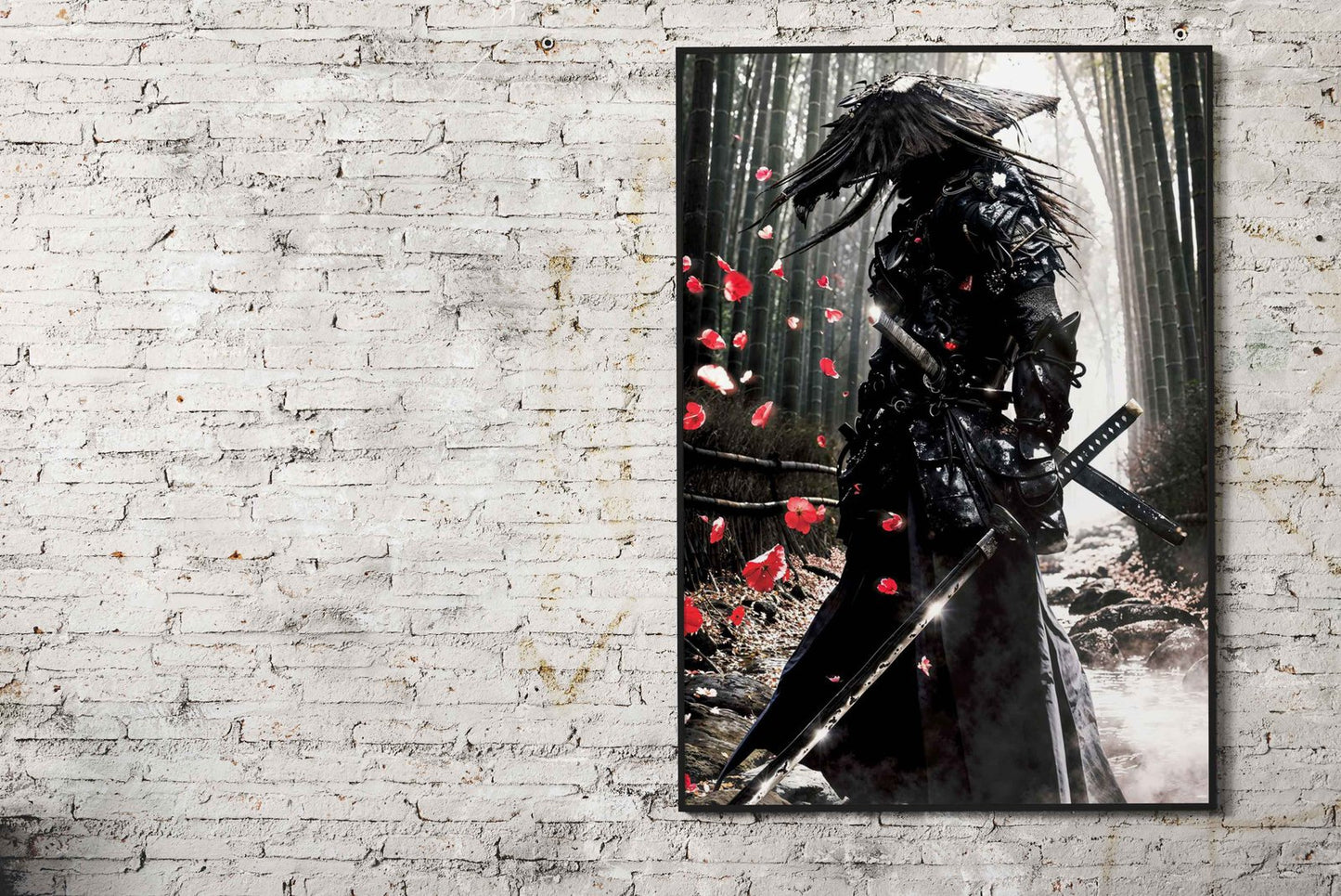predator samurai Asian Style Poster | Wall Art  for Home & Office | High-Quality Print
