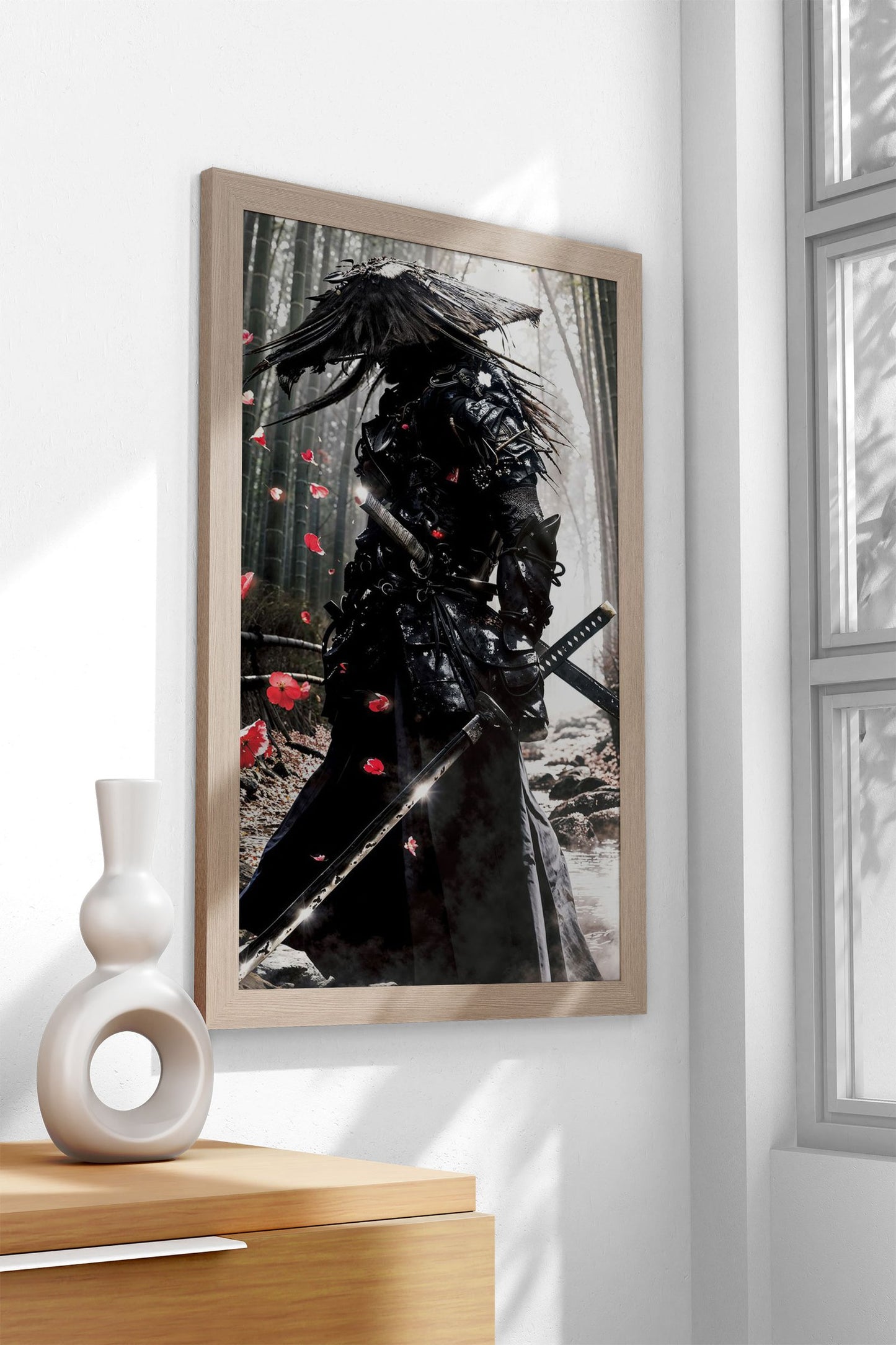 predator samurai Asian Style Poster | Wall Art  for Home & Office | High-Quality Print