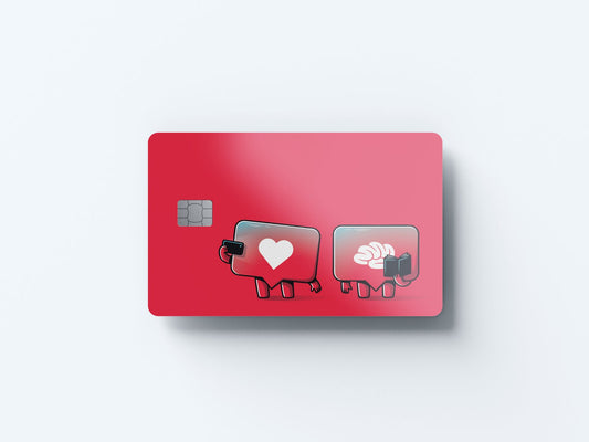 Watercolor priorities design | credit card sticker | small chip | credit card skin for nursery and home wall decor.