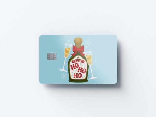 Watercolor prosecho design | credit card sticker | small chip | credit card skin for nursery and home wall decor.