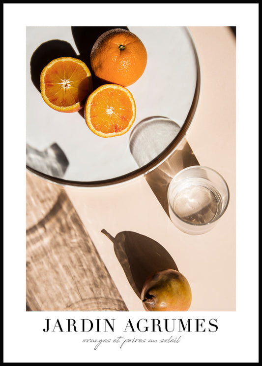 Jardin Agrumes Poster