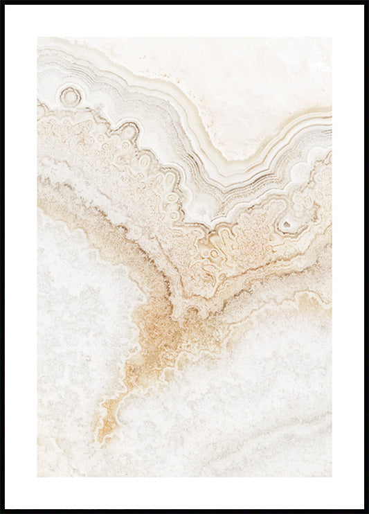 Light Marble Poster