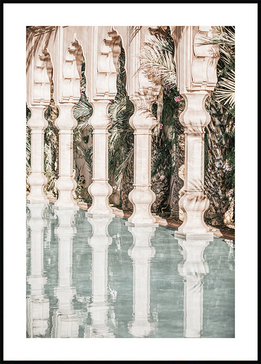 Arches Reflection Poster