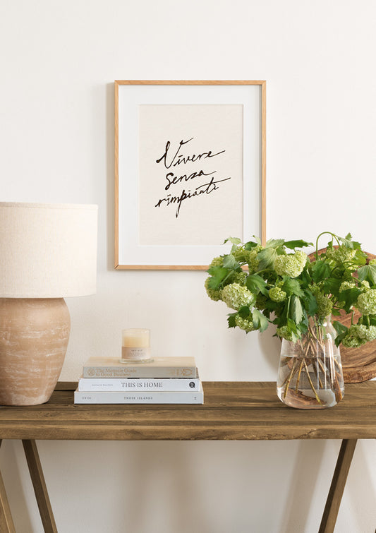 Live Without Regrets Poster