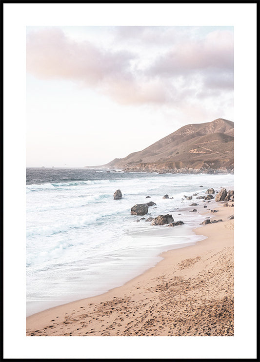 Big Sur Beach Poster