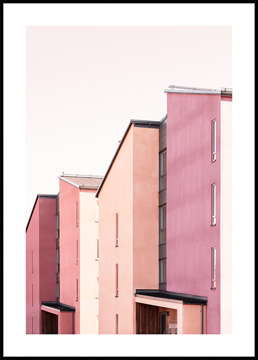 Shades of Pink Poster