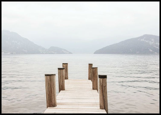 Calm Jetty Poster