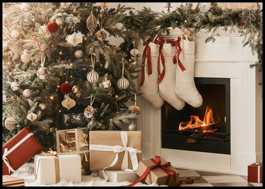 Christmas Morning Poster