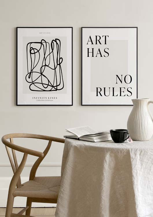 Watercolor art poster pack for nursery and home wall decor.