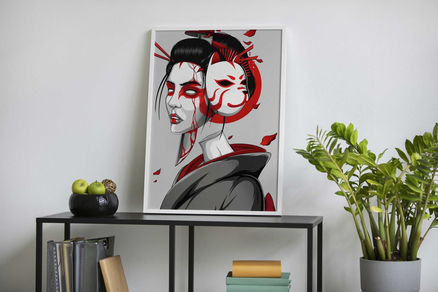 queen death fox Asian Style Poster | Wall Art f or Home & Office | High-Quality Print