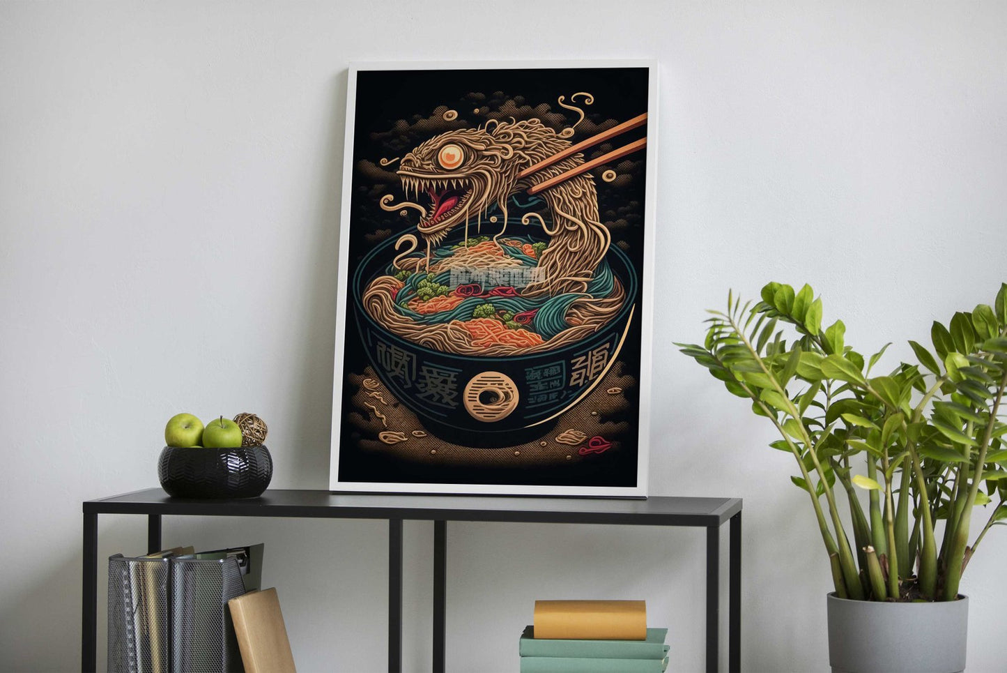 Ramen Japan Food Asian Style Poster | Tasty Unframed Wall Art Print for Kitchen, Home & Office Decor | Premium Quality | Multiple Sizes Available