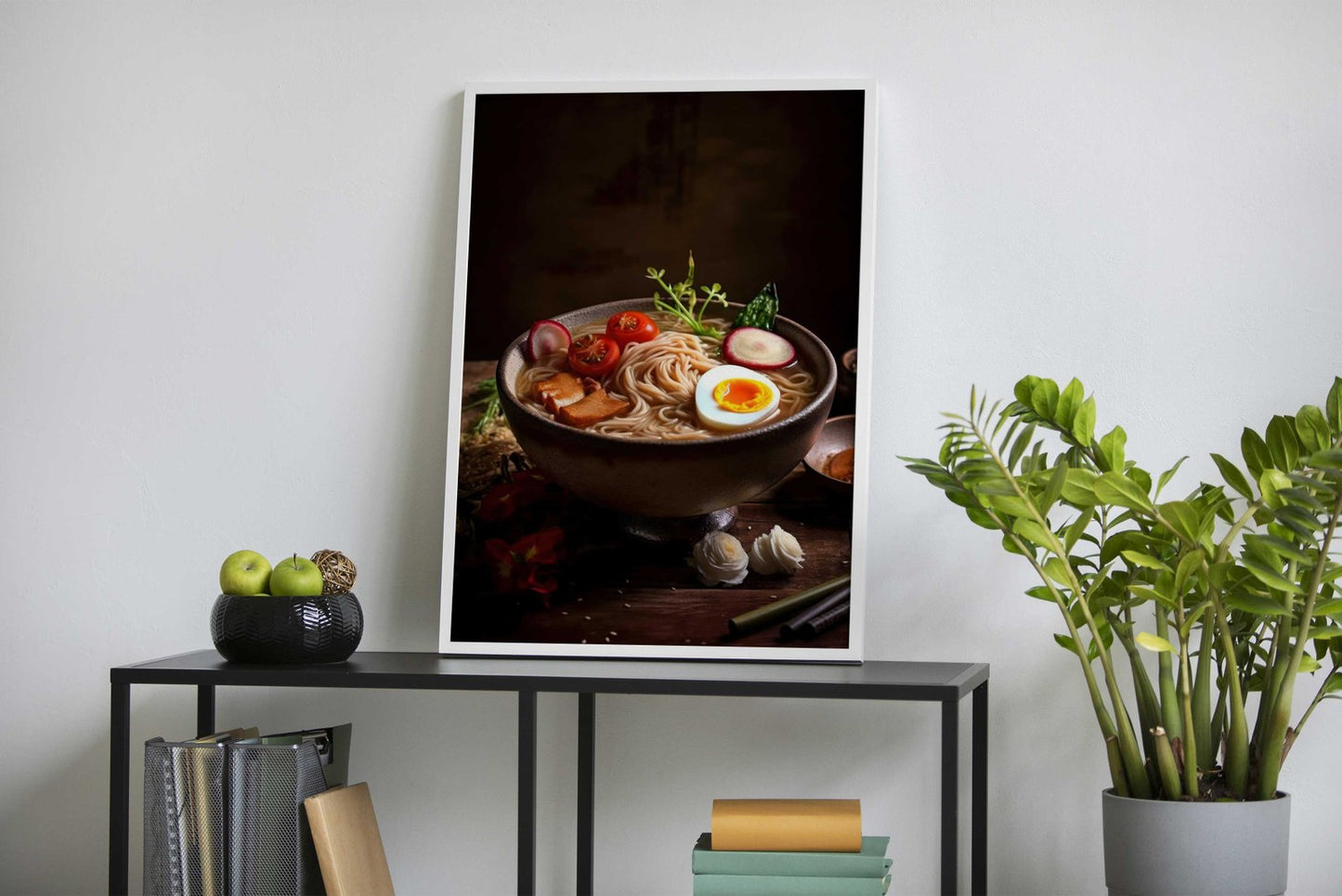 Ramen Japanese Food Asian Style Poster | Delicious Unframed Wall Art Print for Kitchen, Home & Office Decor | High-Quality | Multiple Sizes Available