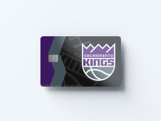 Watercolor sacramento kings crossover design | credit card sticker | small chip | credit card skin for nursery and home wall decor.