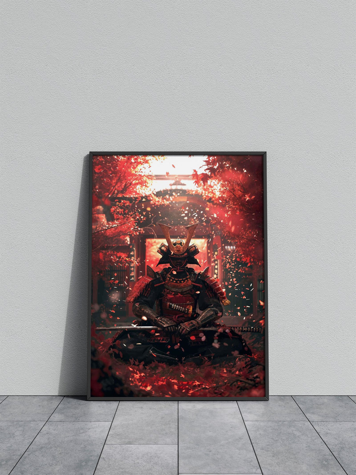 samurai japan geisha ninja Asian Style Poster | Wall Art for Home & Office | High-Quality Print - High-Quality Visual Display