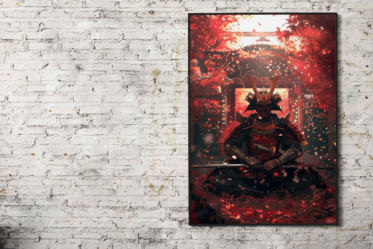 samurai japan geisha ninja Asian Style Poster | Wall Art for Home & Office | High-Quality Print - High-Quality Visual Display
