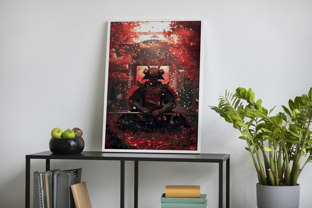 samurai japan geisha ninja Asian Style Poster | Wall Art for Home & Office | High-Quality Print - High-Quality Visual Display