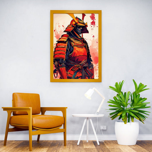 samurai japanese japan Asian Style Poster | Wall Art for Home & Office | High-Quality Print - High-Quality Visual Display
