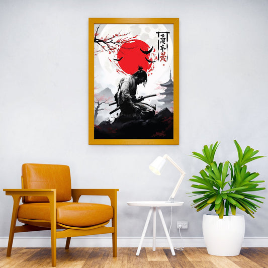 samurai katana japan Asian Style Poster | Wall Art for Home & Office | High-Quality Print - High-Quality Visual Display