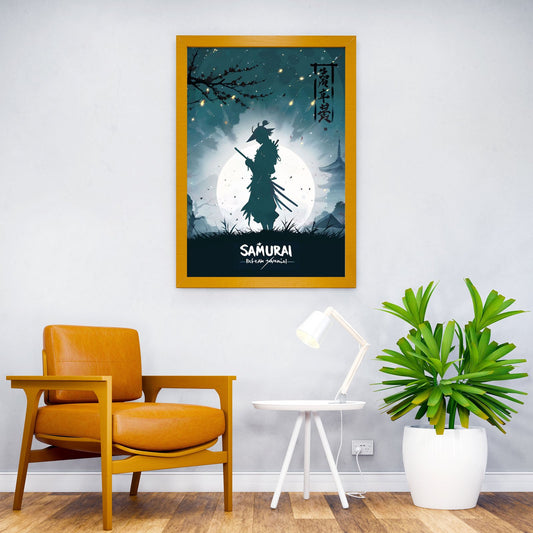 samurai katana japanese Asian Style Poster | Wall Art for Home & Office | High-Quality Print - High-Quality Visual Display