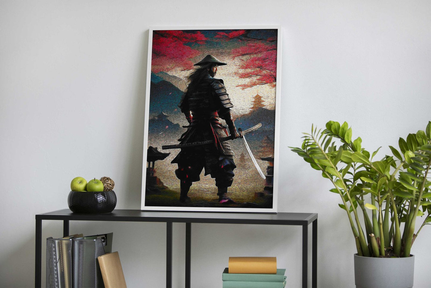 samurai van gogh Asian Style Poster | Wall Art for Home & Office | High-Quality Print