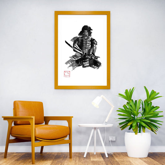 samuraii armor Asian Style Poster | Wall Art for Home & Office | High-Quality Print - High-Quality Visual Display