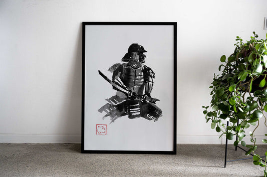 samuraii armor Asian Style Poster | Wall Art for Home & Office | High-Quality Print - High-Quality Visual Display