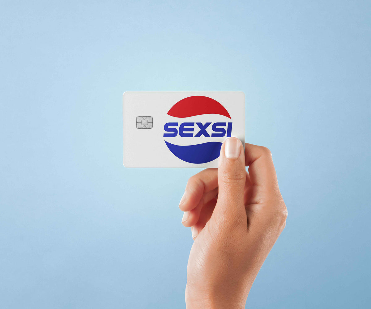Sexsi - Premium Vinyl Credit Card Skin Cover by Wonderwallsboutique