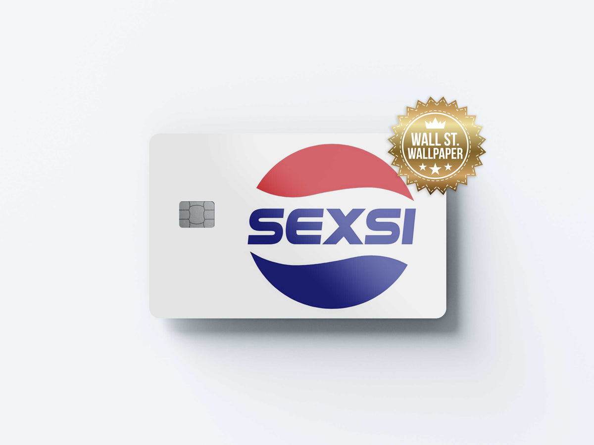 Sexsi - Premium Vinyl Credit Card Skin Cover by Wonderwallsboutique