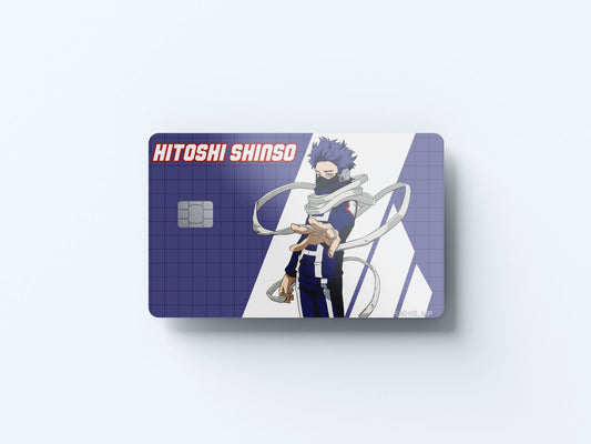 Watercolor shinso control design | credit card sticker | small chip | credit card skin for nursery and home wall decor.