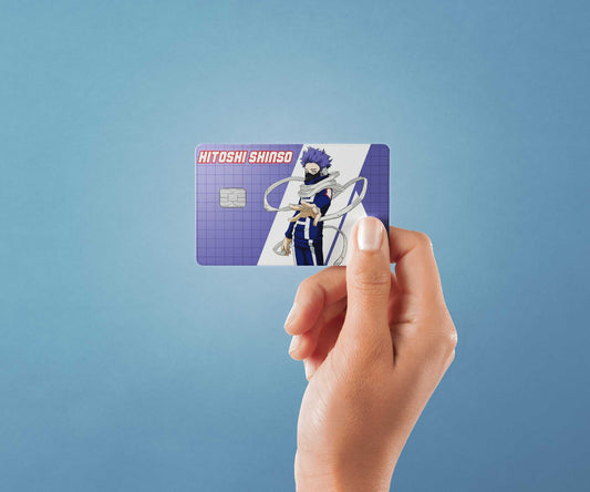 Watercolor shinso control design | credit card sticker | small chip | credit card skin for nursery and home wall decor.