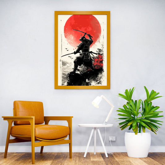 shogun Asian Style Poster | Wall Art for Home & Office | High-Quality Print - High-Quality Visual Display