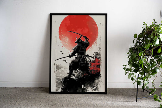 shogun Asian Style Poster | Wall Art for Home & Office | High-Quality Print - High-Quality Visual Display