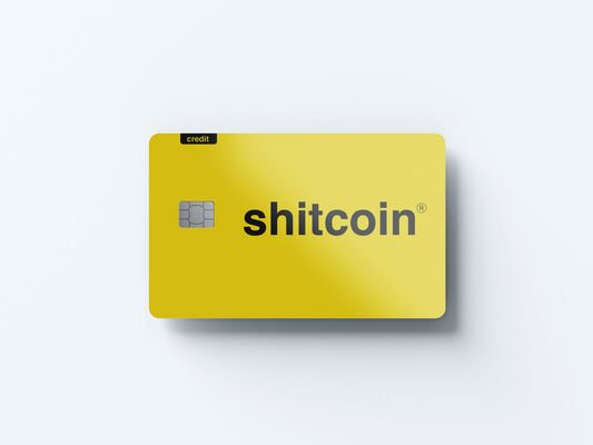 Watercolor sht coin design | credit card sticker | small chip | credit card skin for nursery and home wall decor.