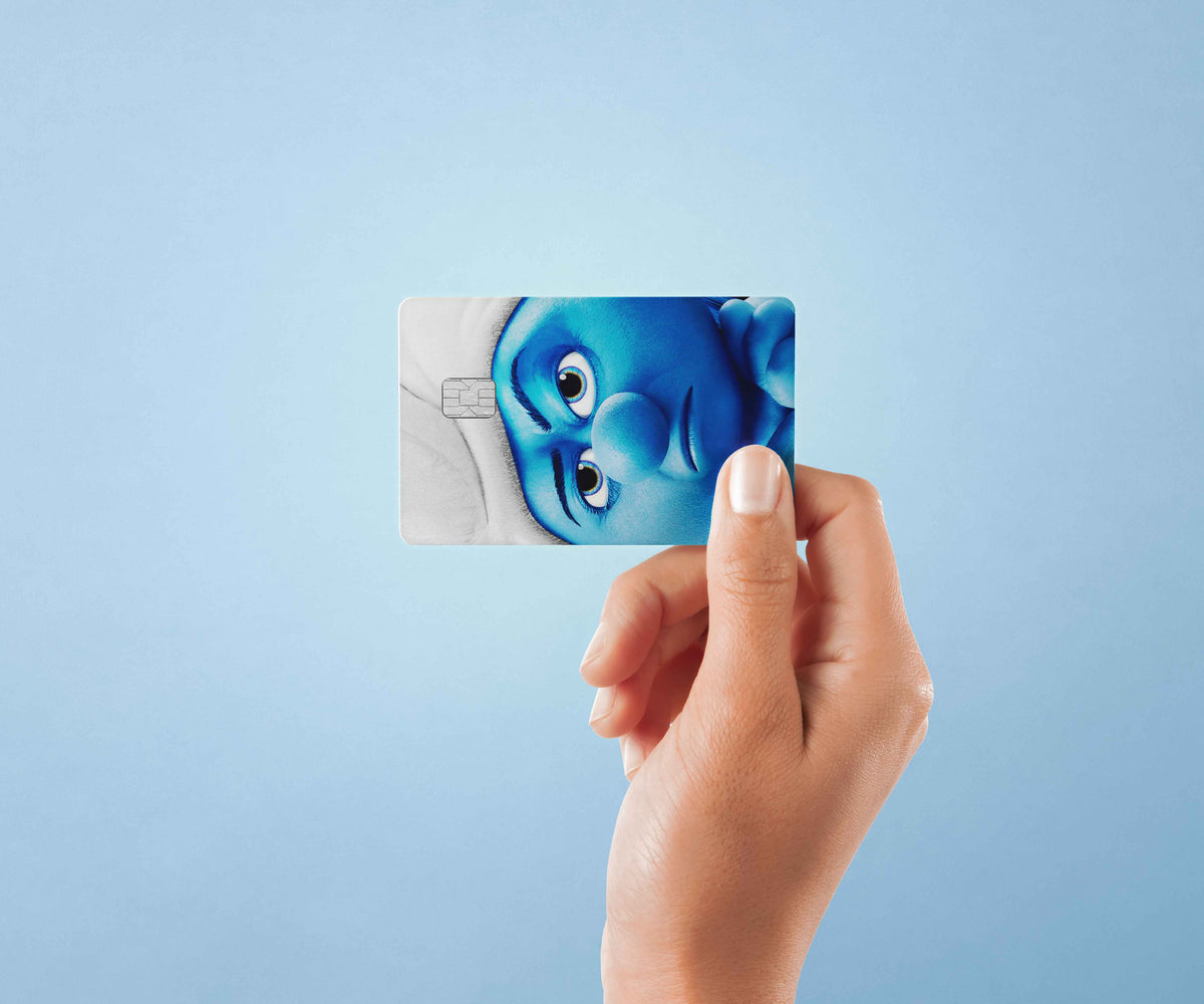 Smurfs - Premium Vinyl Credit Card Skin Cover by Wonderwallsboutique
