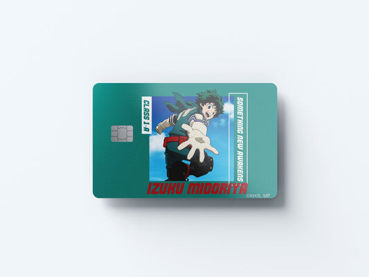 Watercolor something new awakens design | credit card sticker | small chip | credit card skin for nursery and home wall decor.