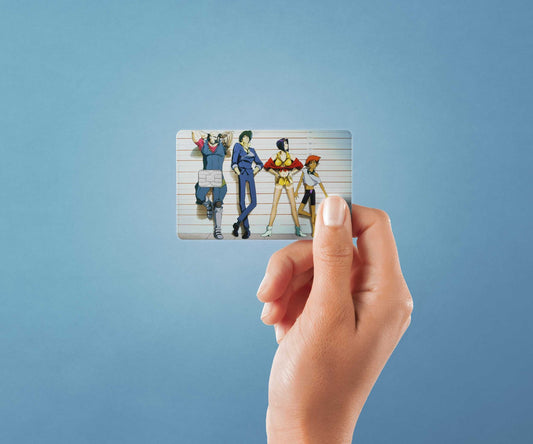 Watercolor space posse design | credit card sticker | small chip | credit card skin for nursery and home wall decor.