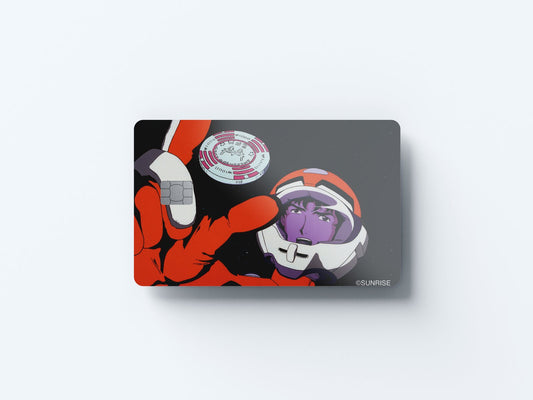 Watercolor spike in space design | credit card sticker | small chip | credit card skin for nursery and home wall decor.