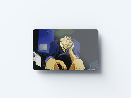 Watercolor spike on the toilet design | credit card sticker | small chip | credit card skin for nursery and home wall decor.
