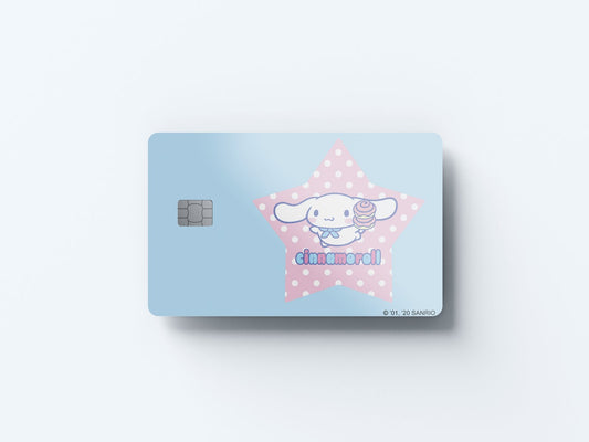 Watercolor star power design | credit card sticker | small chip | credit card skin for nursery and home wall decor.